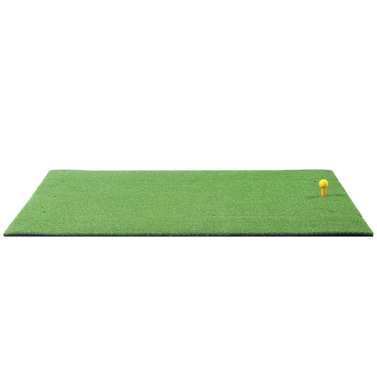 Golf Hitting Mat, 5x4ft Artificial Turf Golf Hitting Mat, Golf Hitting Training Aids with 10 Golf Balls, 9 Golf Tees, Golf Practice Hitting Mat for Backyard Driving Indoor Outdoor Training