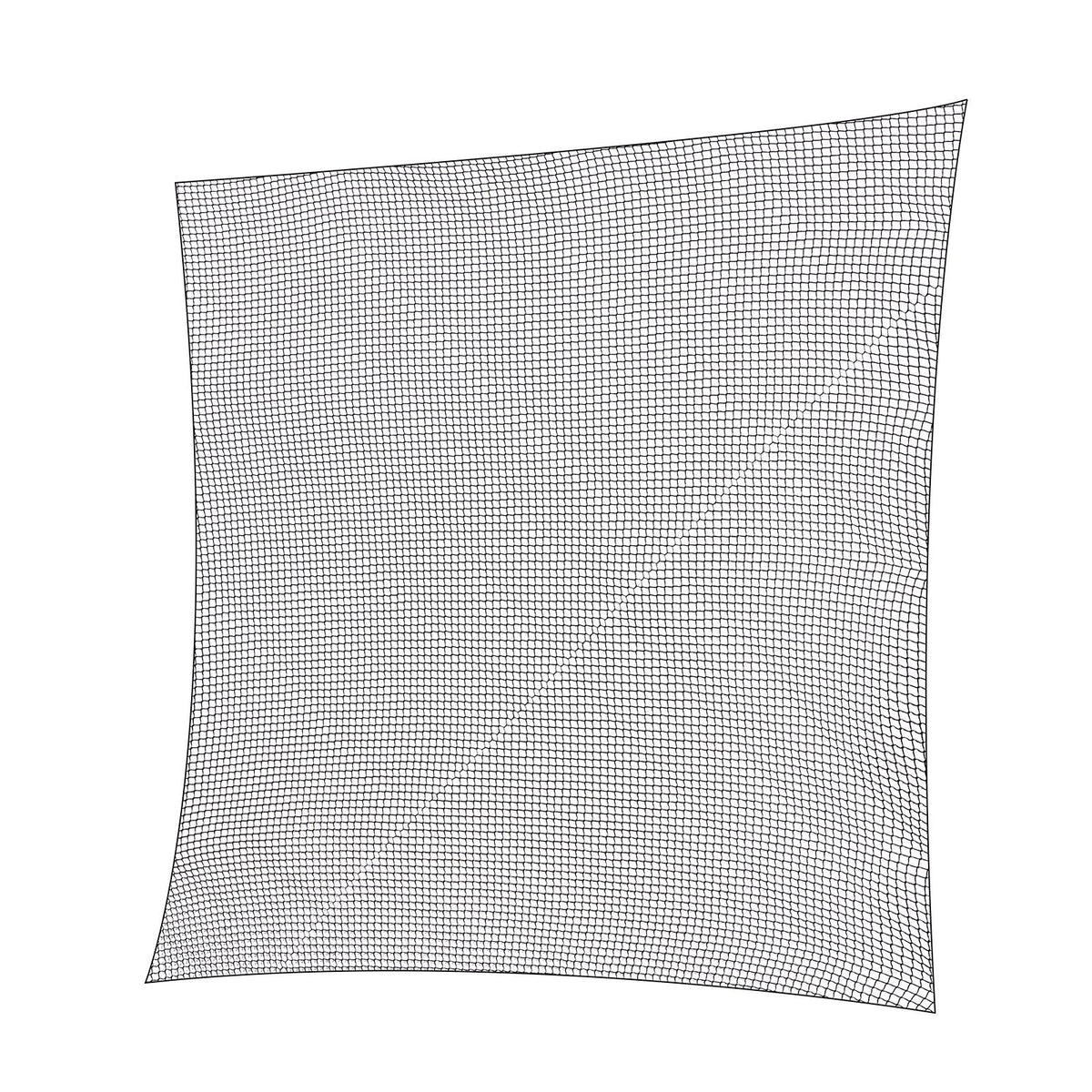 Golf Net, 10x10ft Golf Practice Net, Indoor Hitting Net for Golf, Baseball, Hockey, Soccer, Heavy Duty Nylon DIY Ball Net, Sports Netting Barrier for Backyard Driving Training Swing (Net Only)