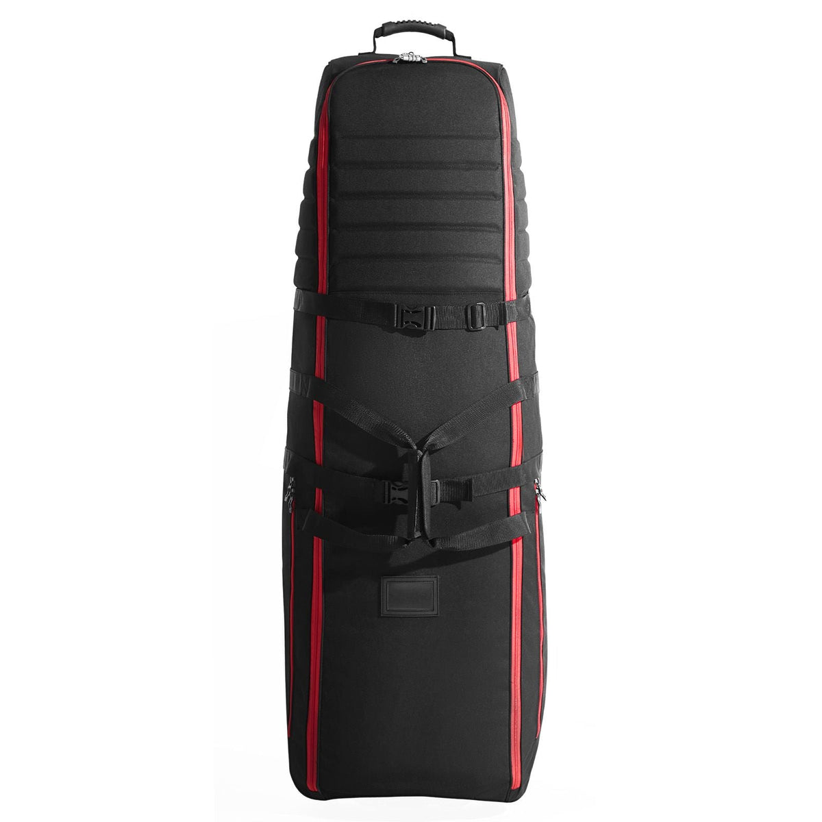 Golf Travel Bag, Outdoors Soft-Sided Golf Travel Cover Case, Heavy Duty 1000D Nylon Wear-Resistant, Padded Golf Luggage Case Cover with Wheels, Foldable Golf Club Storage Bag for Airlines