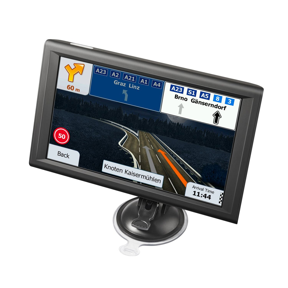 GPS Navigator for Car, 9 inch Touch Screen 16GB GPS Navigation System with Built-in Dash Cam, Voice Turn-by-Turn Guidance, Speed and Red Light Warning, Custom Truck Routing, for Car Truck RV