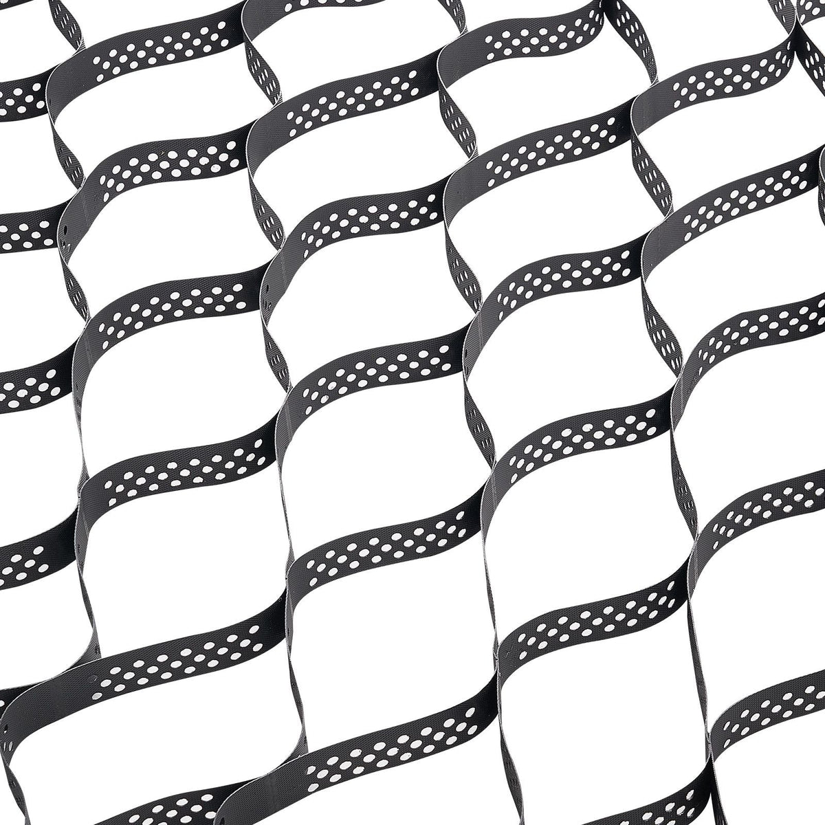 Gravel Grid, 2 Inch Depth, 17.06 x 8.86 FT / 5200 x 2700 mm, 1880 LBS Per Sq ft Grass Ground Retainer, Permeable Geo Grids Driveway Stabilization, for Garden, Patio, Walkway, RV Parking Slopes