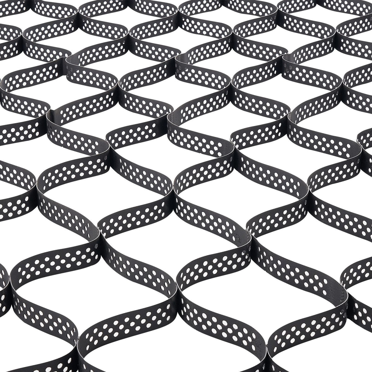 Gravel Grid, 2 Inch Depth, 32.81 x 9.84 FT / 10000 x 3000 mm, 1880 LBS Per Sq ft Grass Ground Retainer, Permeable Geo Grids Driveway Stabilization, for Garden, Patio, Walkway, RV Parking Slopes