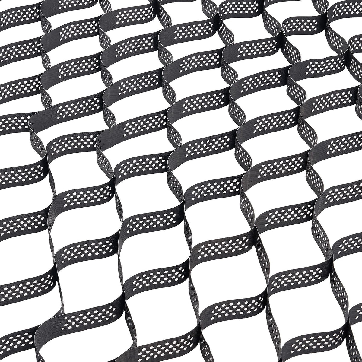 Gravel Grid, 3 Inch Depth, 17.06 x 8.86 FT / 5200 x 2700 mm, 1880 LBS Per Sq ft Grass Ground Retainer, Permeable Geo Grids Driveway Stabilization, for Garden, Patio, Walkway, RV Parking Slopes