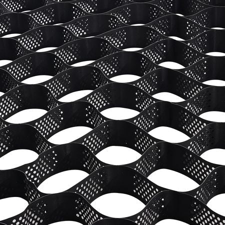 Gravel Grid, 4 Inch Depth, 17.06 x 8.86 FT / 5200 x 2700 mm, 1880 LBS Per Sq ft Grass Ground Retainer, Permeable Geo Grids Driveway Stabilization, for Garden, Patio, Walkway, RV Parking Slopes