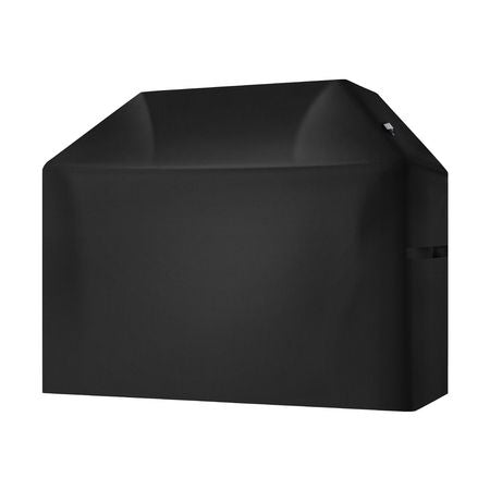 Grill Cover, 58 inch BBQ Covers for Outdoor Grills, Waterproof, Fade Resistant, Weather Resistant Heavy Duty 600D Polyester, Easy On/Off, with Hook-and-Loop Straps, Black