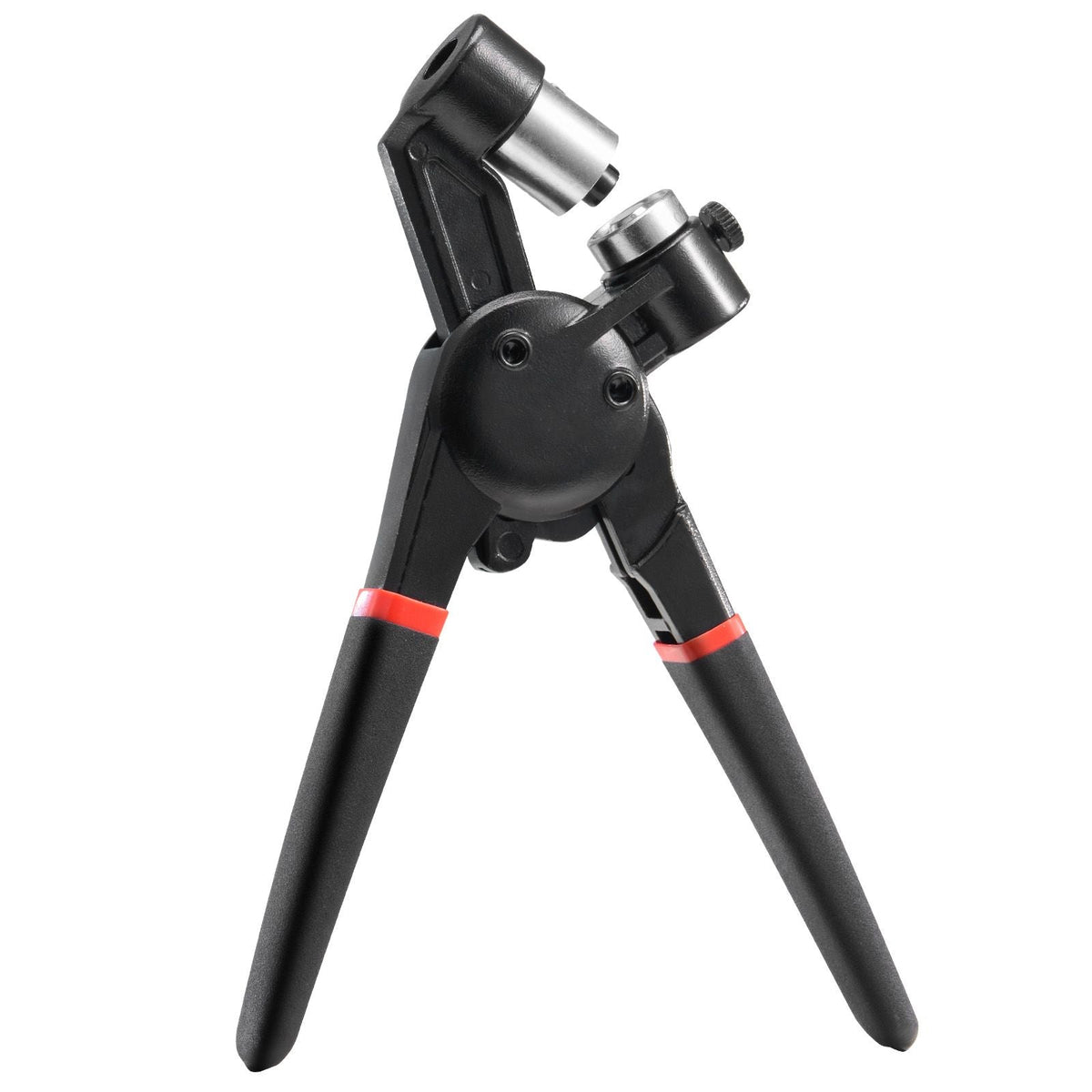 Grommet Tool Kit, 500 PCS 1/4 Inch Metal Eyelets Grommets in Gold and Silver, Eyelet Kit with Manual Grommet Press Pliers, Hole Punch, and Block, for Leather Tarp Shoes Crafts Fabric Belt