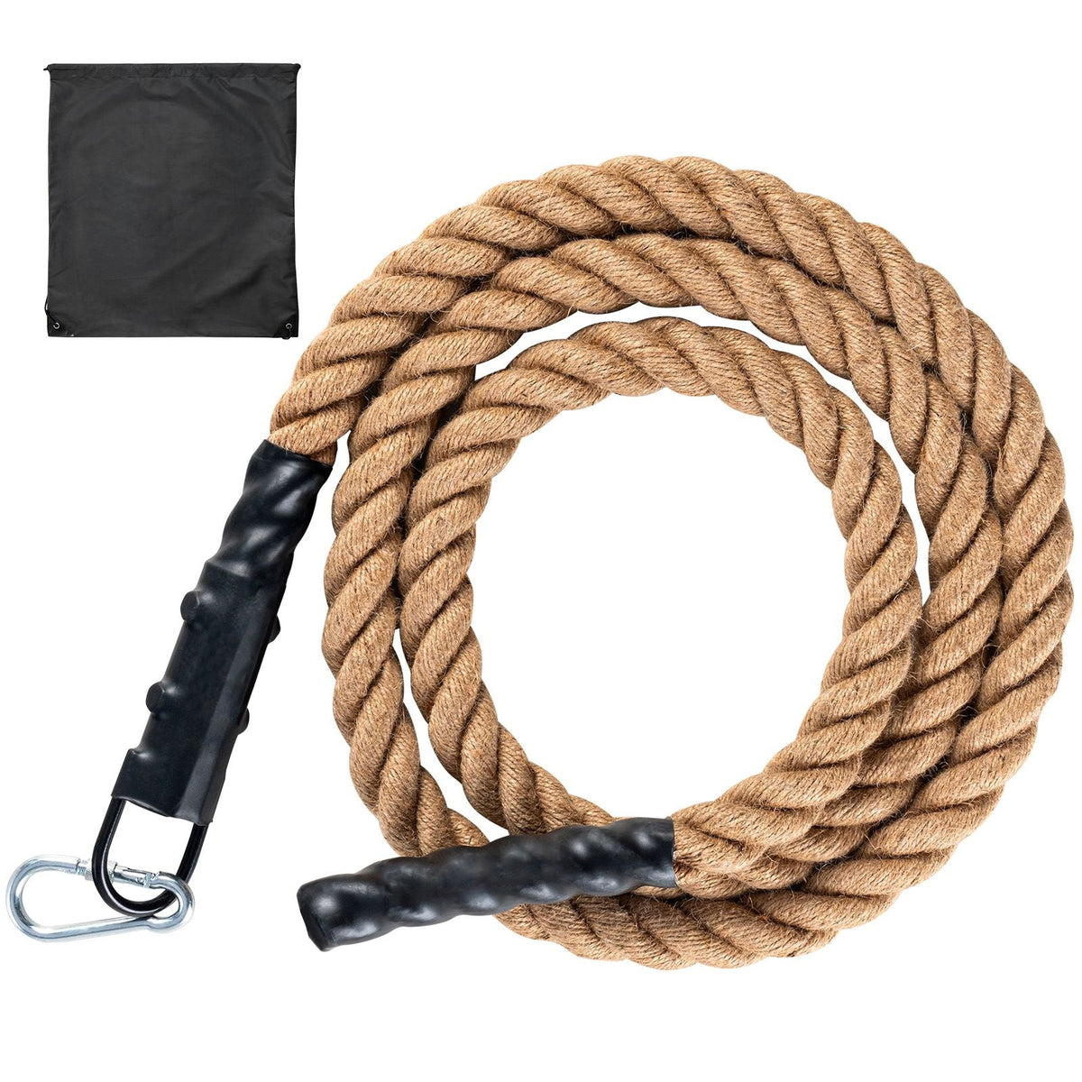 Gym Climbing Rope, 1.5" Diameter 10 ft Length Gym Fitness Training Rope, Gym Exercise Workout Rope for Adults, Climbing Rope for Fitness and Strength Training, Climbing Exercise, Home Workout