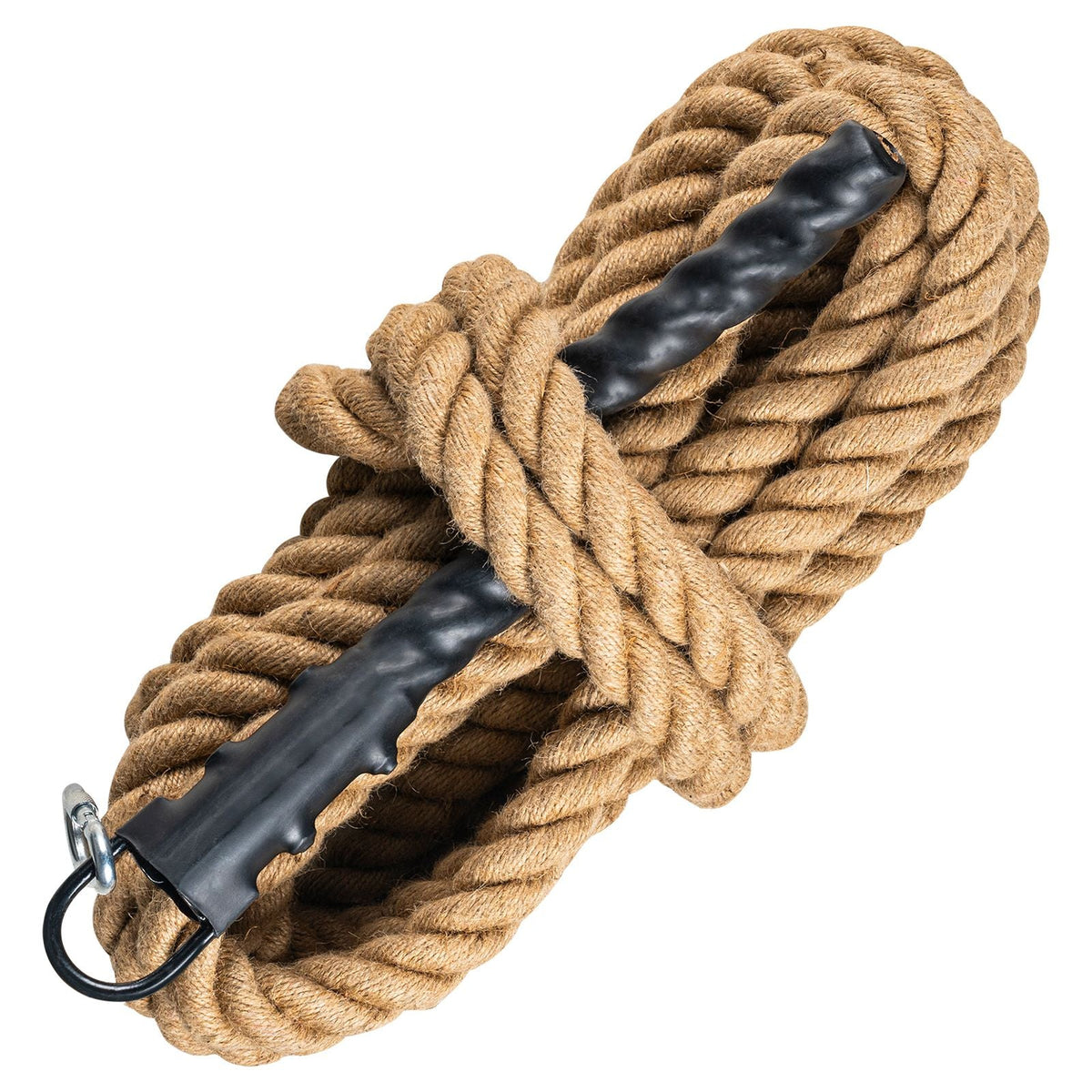 Gym Climbing Rope, 1.5" Diameter 15 ft Length Gym Fitness Training Rope, Gym Exercise Workout Rope for Adults, Climbing Rope for Fitness and Strength Training, Climbing Exercise, Home Workout