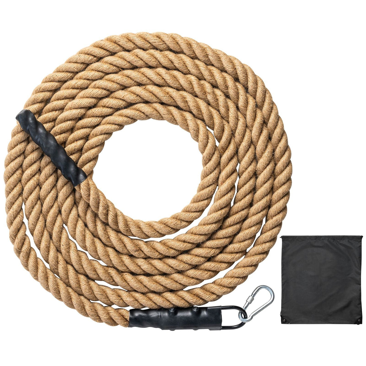 Gym Climbing Rope, 1.5" Diameter 25 ft Length Gym Fitness Training Rope, Gym Exercise Workout Rope for Adults, Climbing Rope for Fitness and Strength Training, Climbing Exercise, Home Workout