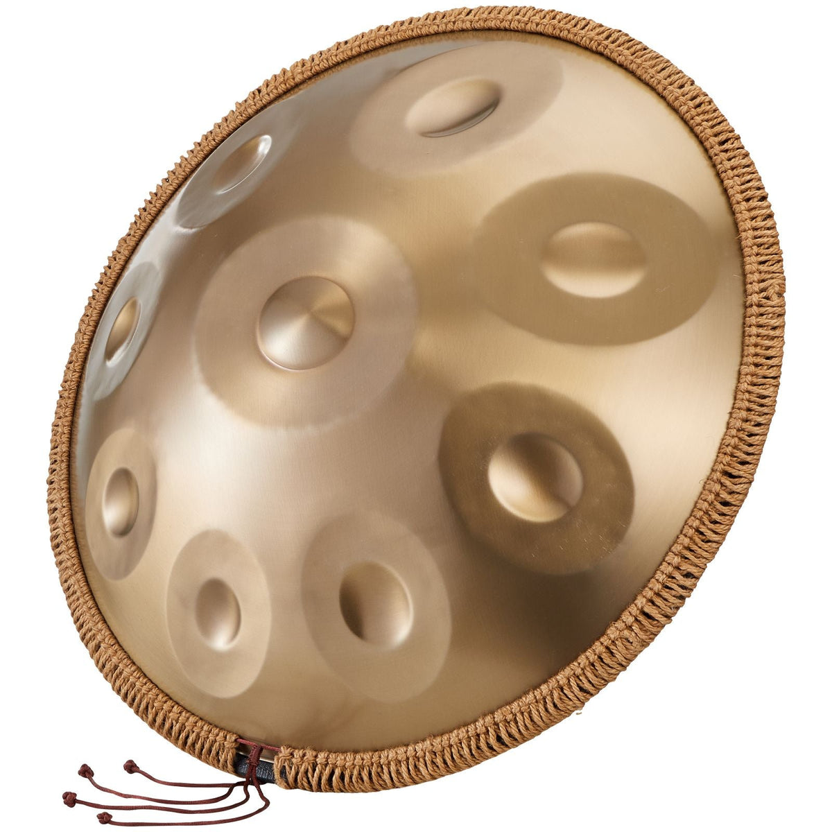 Handpan Drum, 22 in & 9 Notes, D Minor Hand Drum, Hand Pan Drum Instrument with Mallets, 440Hz Handpan Stand & Carry Bag, Steel Healing Sound Drum, Percussion Instruments for Adults Beginners