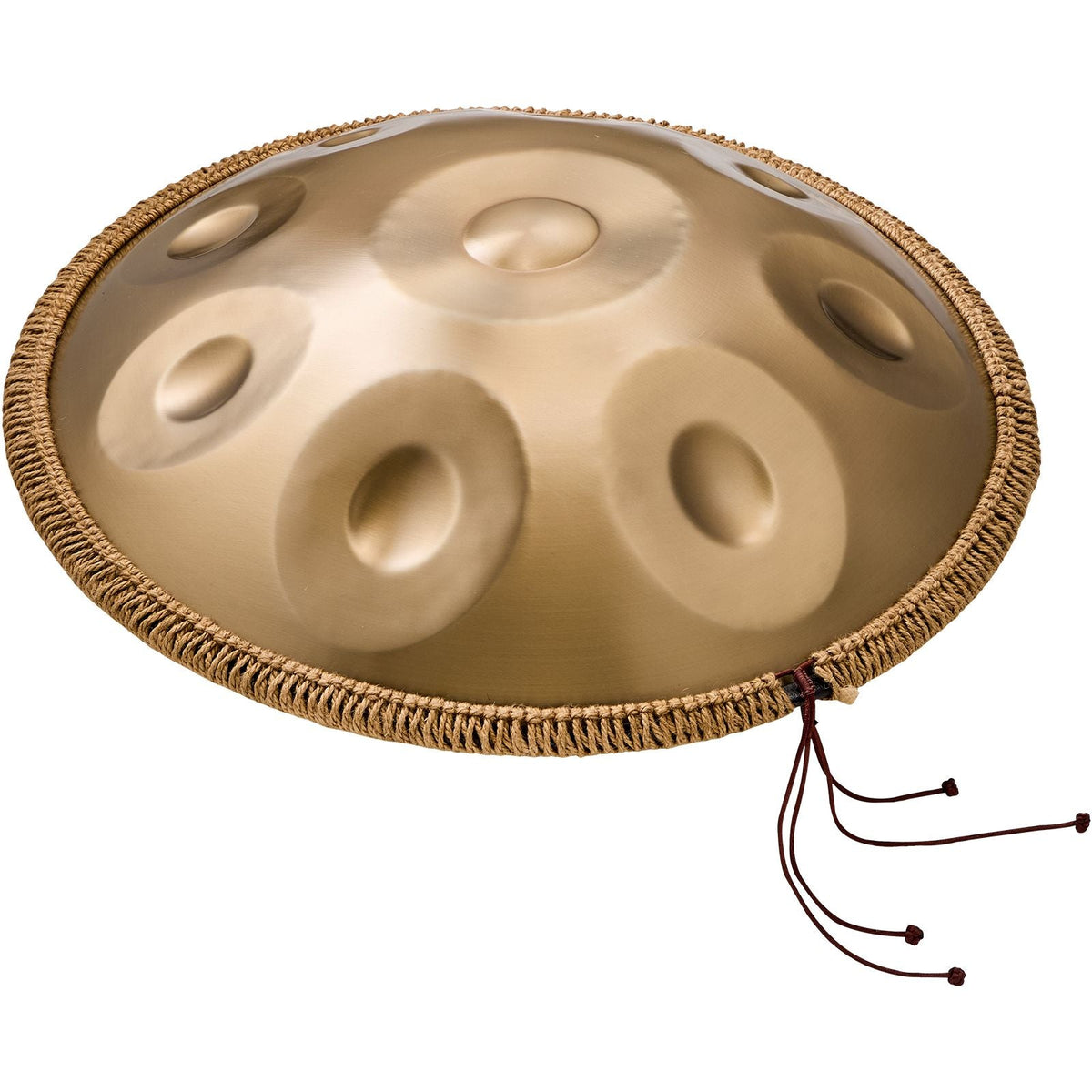 Handpan Drum, 22 in & 9 Notes, D Minor Hand Drum, Hand Pan Drum Instrument with Mallets, 440Hz Handpan Stand & Carry Bag, Steel Healing Sound Drum, Percussion Instruments for Adults Beginners