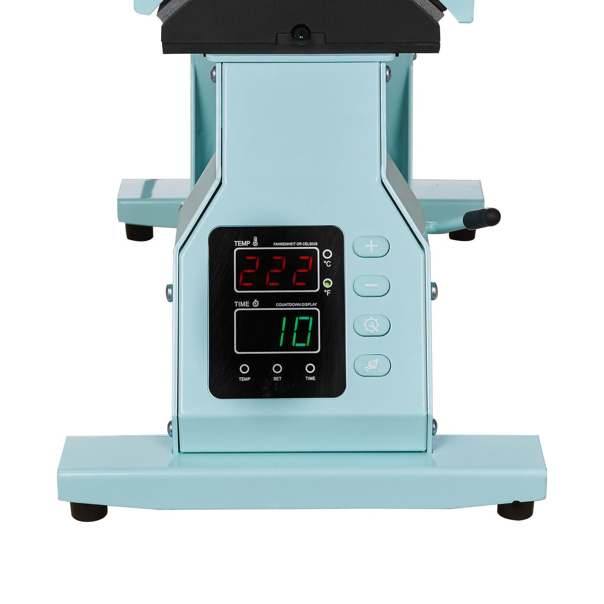 Hat Heat Press Machine, with 2pcs Interchangeable Platens, Precise Temperature and Time Control, Hat Press for HTV Iron On and Sublimation Projects, for Caps, Headbands, Cuffs, Face Masks, Green
