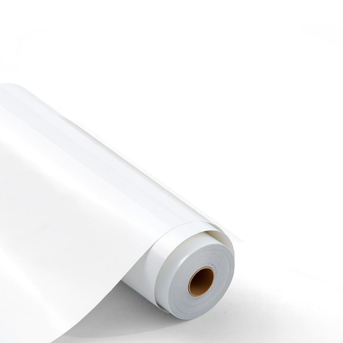 Heat Transfer Vinyl, 12 in x 50 ft, Glossy White HTV Iron on Vinyl Roll, Easy to Cut and Weed, Strong Adhesion, Compatible with Cutting Machines, for Various Materials, T-shirts, Pillows, Hats