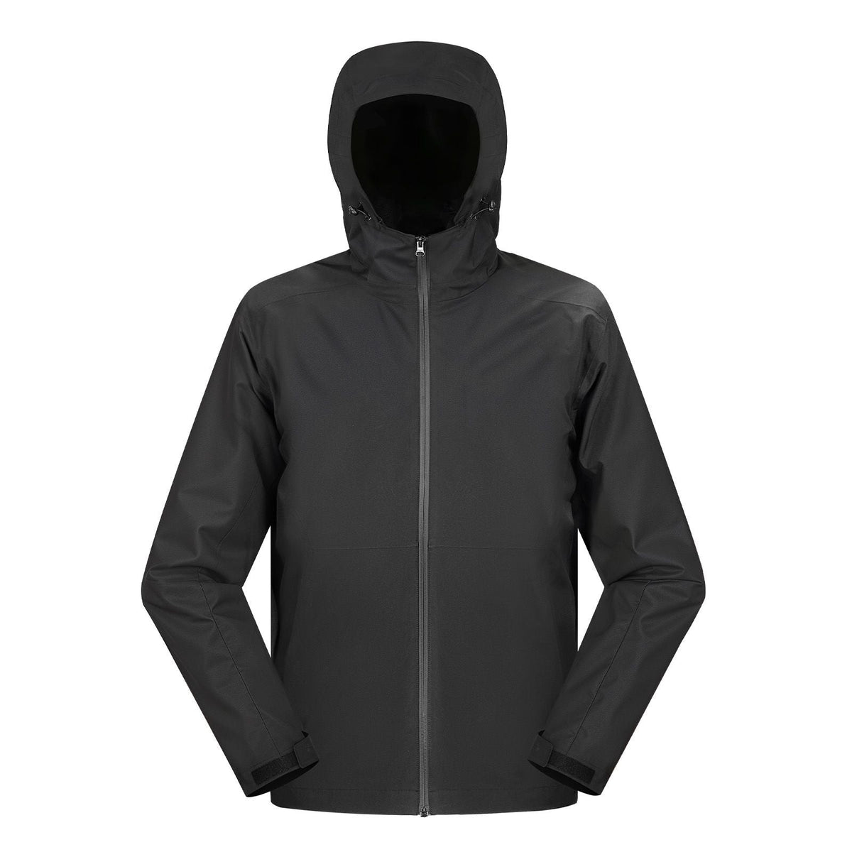 Heated Jacket for Men with 7.4V Battery, Soft Shell Electric Heating Coat, Windproof Waterproof Lightweight Outerwear with 5 Heating Zones & 3 Heat Settings, Machine Washable, L Size