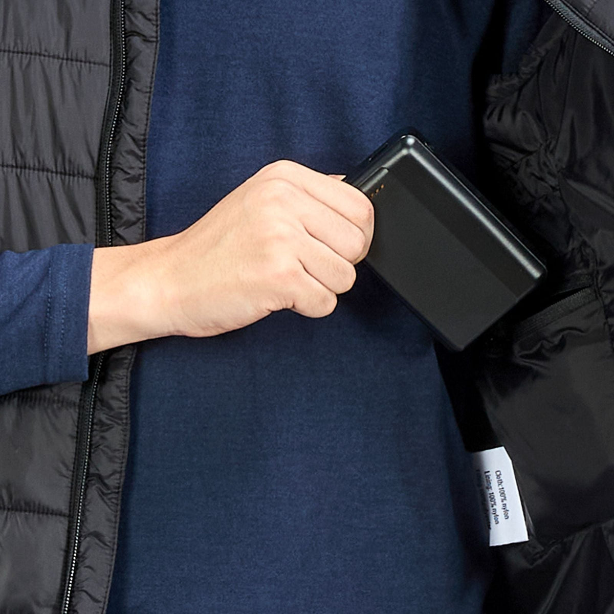 Heated Vest, Men Electric Heating Vest with 16000 mAh Battery Pack, 8 Heating Zones Lightweight Rechargeable Winter-Vest with 3 Levels, for Outdoor Hiking Camping Fishing Skiing, Size M
