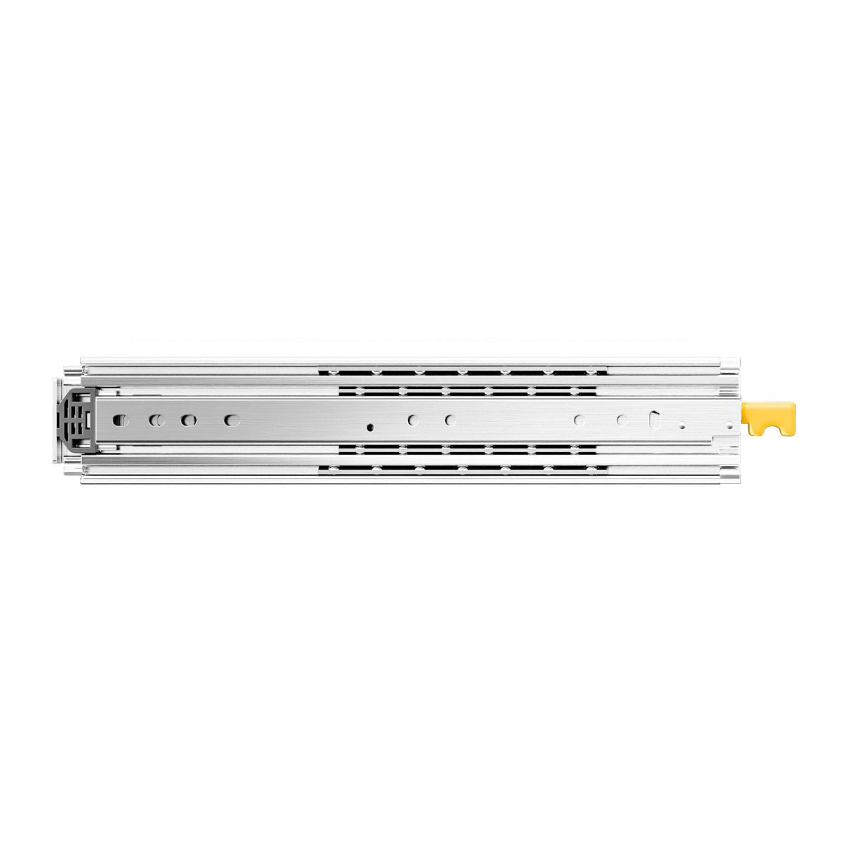 Heavy Duty Drawer Slides, 1 Pair 60inch Locking Drawer Slides, 500lbs Load Capacity, Side Mount Ball Bearing Drawer Glides, Full Extension Industrial Locking Rail