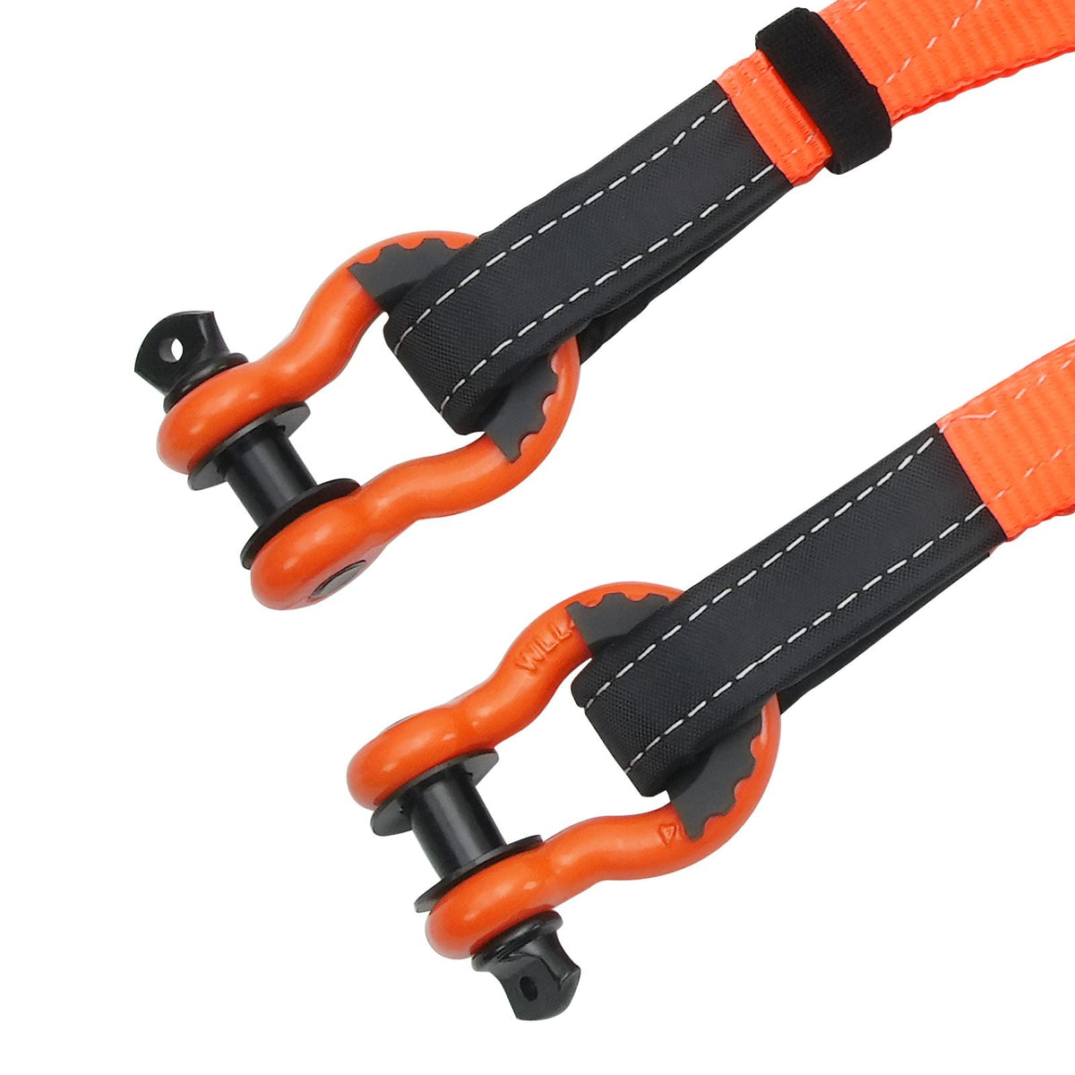 Heavy Duty Tow Strap Recovery Kit 3 in x 20 ft (MBS-36,000 lbs) Tree Saver Winch Strap, Triple Reinforced Loop & Protective Sleeves & Storage Bag, 3/4" D-Ring Shackles, for Truck Jeep SUV ATV