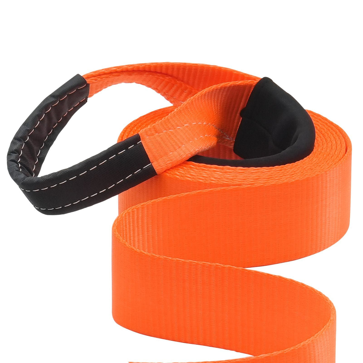 Heavy Duty Tow Strap Recovery Kit 3 in x 20 ft (MBS-36,000 lbs) Tree Saver Winch Strap, Triple Reinforced Loop & Protective Sleeves & Storage Bag, 3/4" D-Ring Shackles, for Truck Jeep SUV ATV