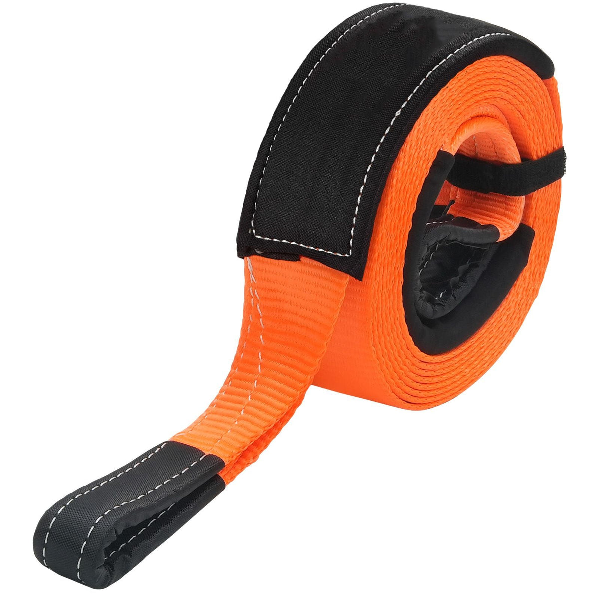Heavy Duty Tow Strap Recovery Kit 3 in x 30 ft (MBS-36,000 lbs) Tree Saver Winch Strap, Triple Reinforced Loop & Protective Sleeves & Storage Bag, 3/4" D-Ring Shackles, for Truck Jeep SUV ATV