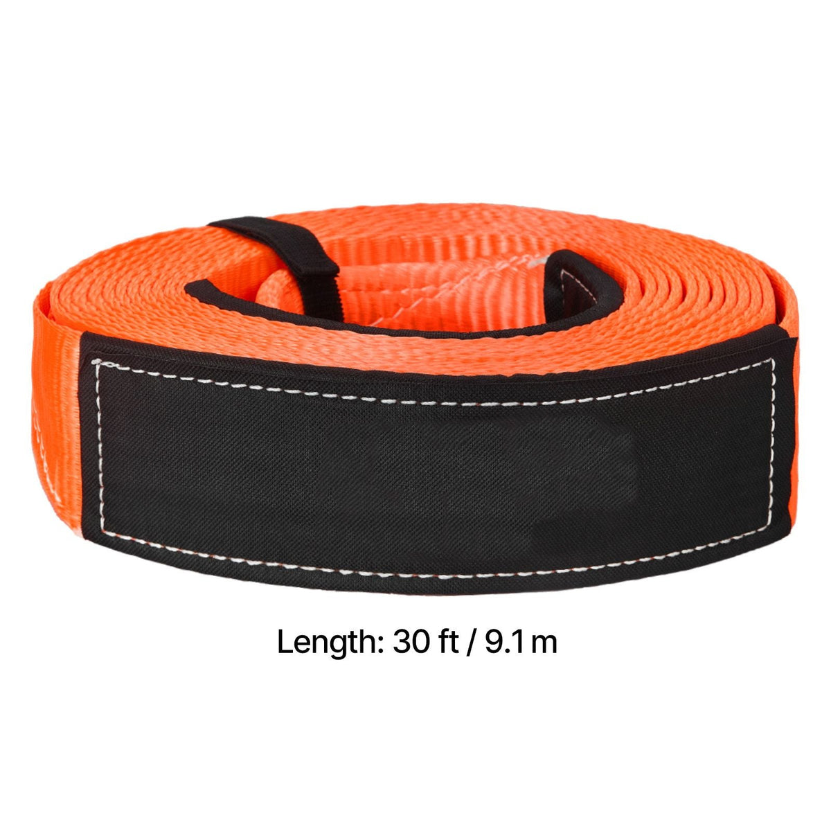 Heavy Duty Tow Strap Recovery Kit 3 in x 30 ft (MBS-36,000 lbs) Tree Saver Winch Strap, Triple Reinforced Loop & Protective Sleeves & Storage Bag, 3/4" D-Ring Shackles, for Truck Jeep SUV ATV