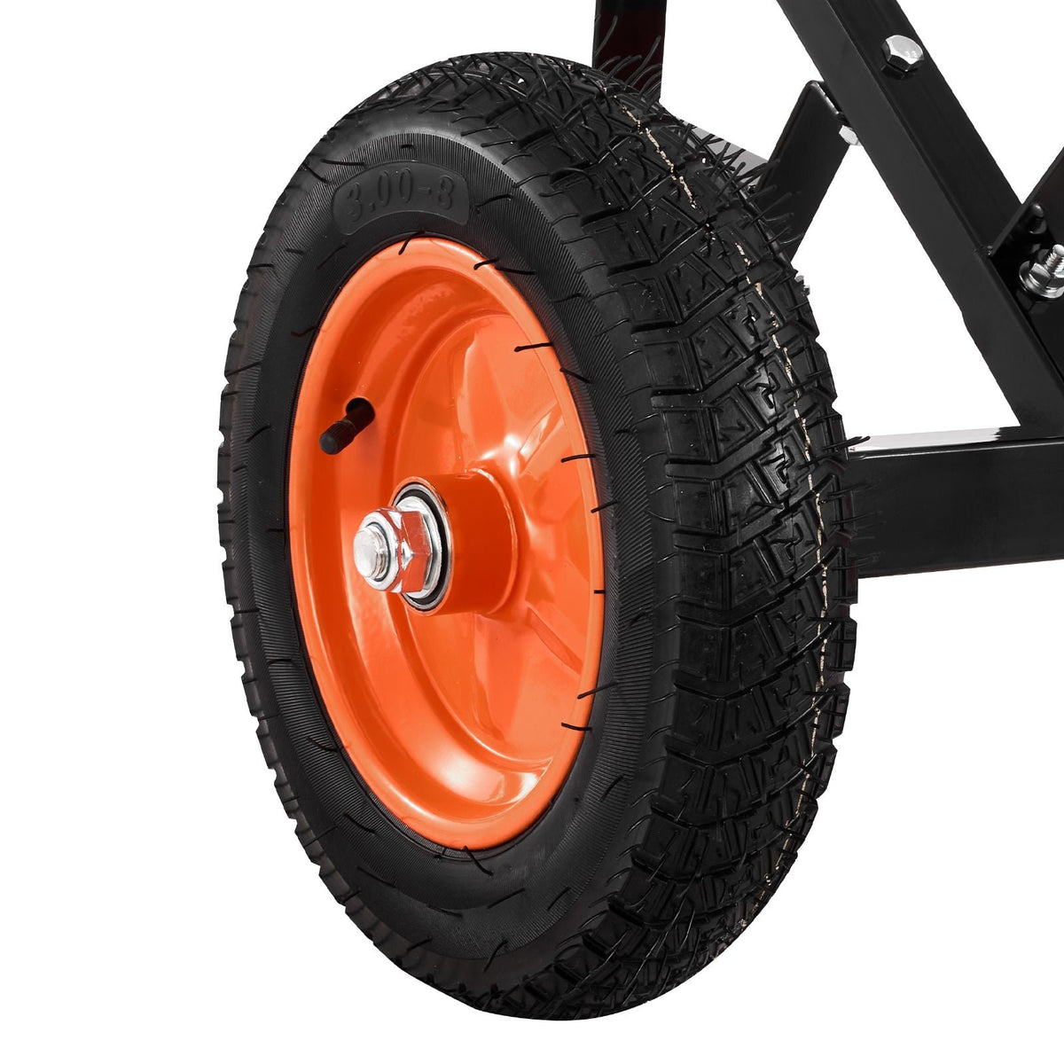 Heavy-Duty Trailer Dolly, 1000lbs Tongue Weight Capacity, Carbon Steel Trailer Mover with 2 inch Ball, 14 inch Pneumatic Tires, Portable Tow Dolly for Moving RV Trailer