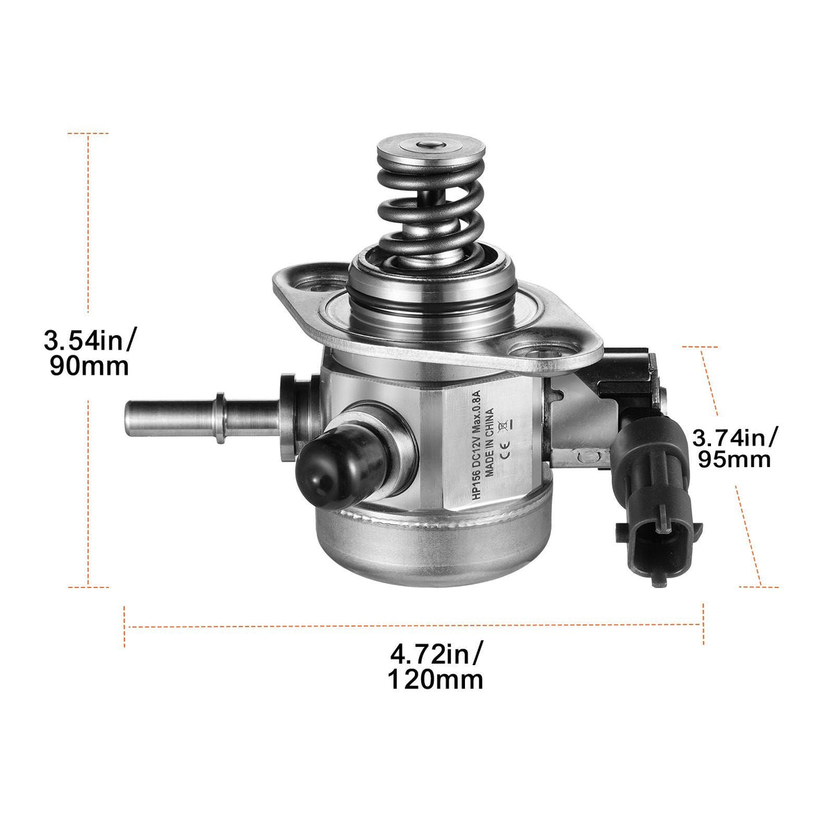 High Pressure Fuel Pump, Compatible with Hyundai Accent/Sonata, Tucson, Veloster, and Kia Forte5, Optima, Rio 2015-2017 L4 1.6L, Replace GDP404, M73176, 353202B220, 35320-2B220, HM10054