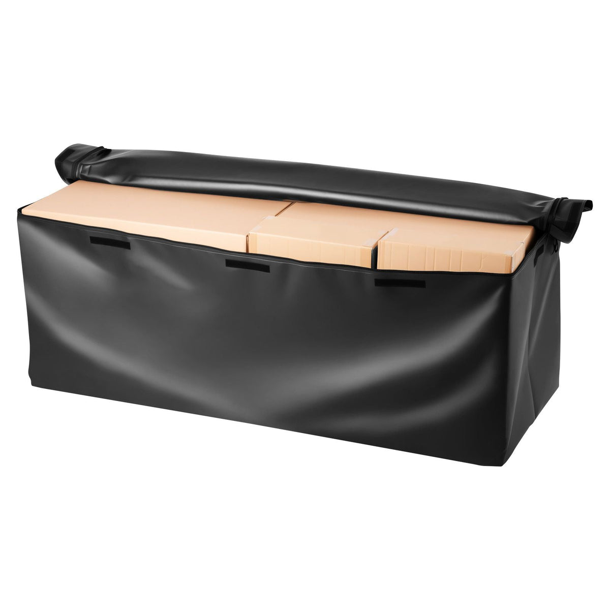 Hitch Cargo Carrier Bag, Waterproof 840D PVC, 59.84 x 23.9 x 24.02 in (20 Cubic Feet), Heavy Duty Cargo Bag for Truck Bed Storage with 8 Reinforced Straps, Suitable for Car Vans Hitch Basket