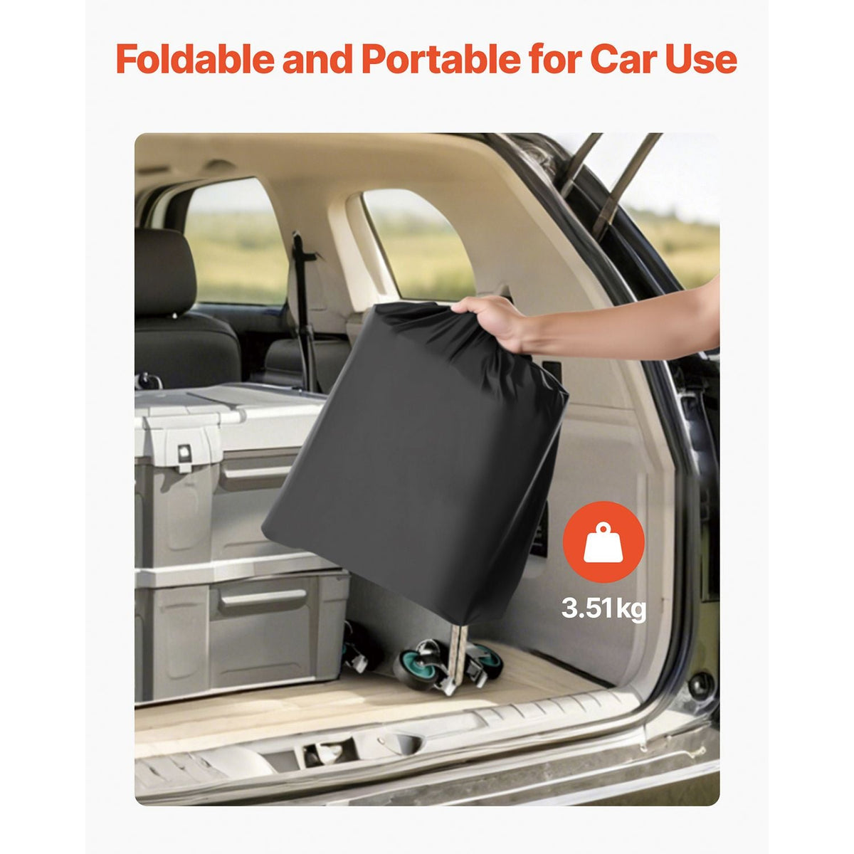 Hitch Cargo Carrier Bag, Waterproof 840D PVC, 59.84 x 24.02 x 24.41 in (20 Cubic Feet), Heavy Duty Cargo Bag for Truck Bed Storage with 6 Reinforced Straps, Suitable for Car Vans Hitch Basket