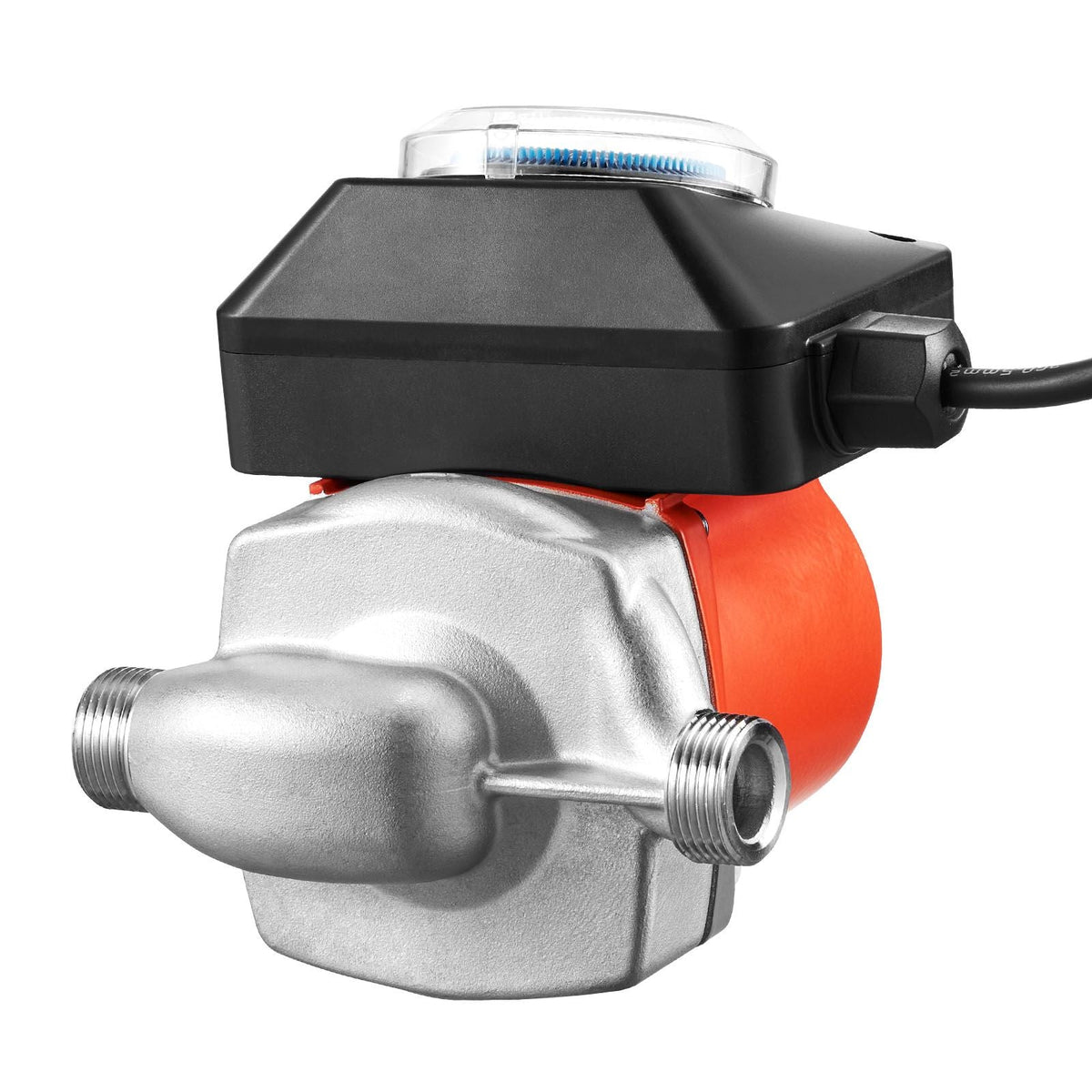 Hot Water Recirculating Pump, with Bypass Valve, Instant Recirculation Pump Kit with Timer, Adapter, Circulation Circulator System, Stainless Steel Head, 0.13 HP 110-120V, for Tank Water Heaters