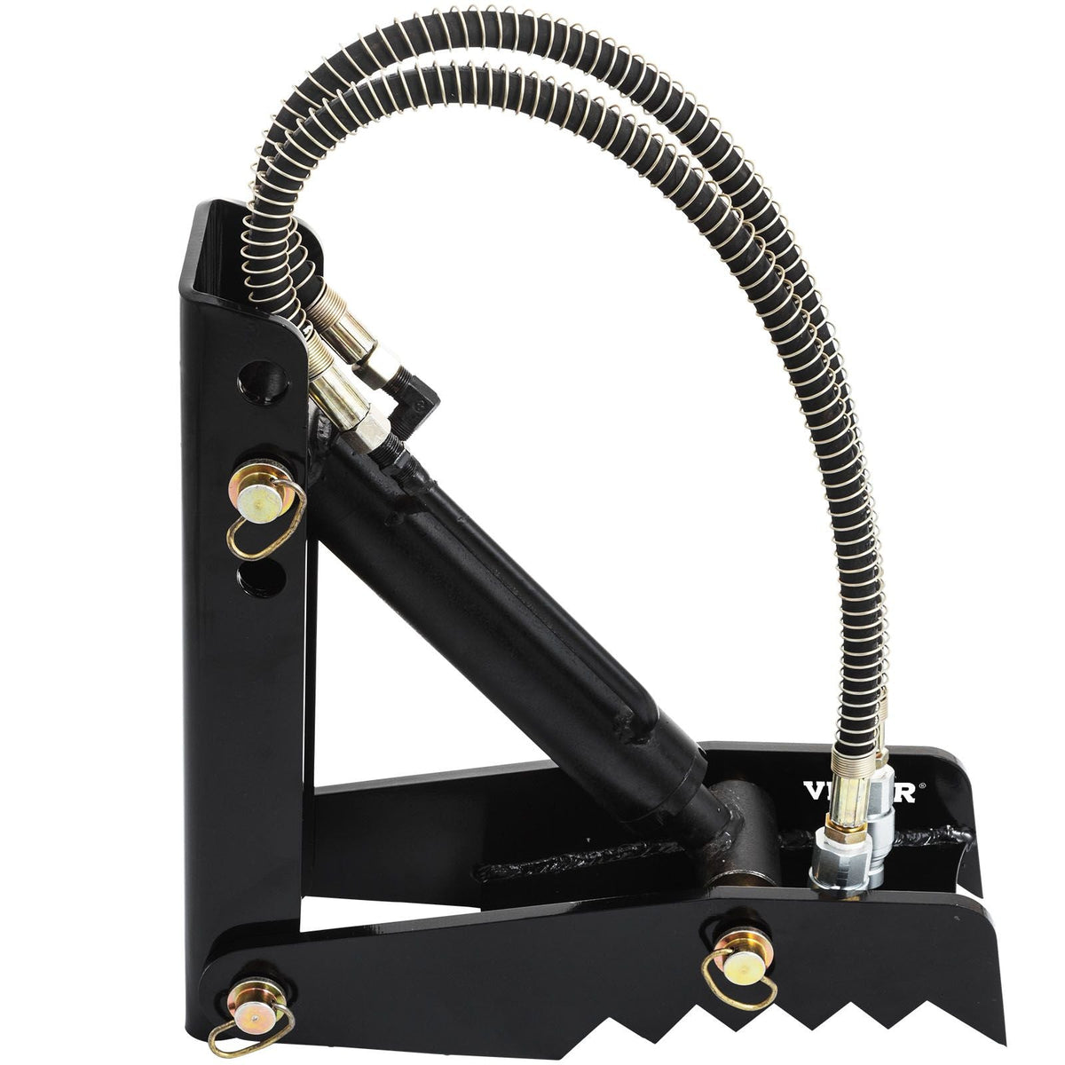 Hydraulic Backhoe Thumb, 18 inch 1/2" Thickness Heavy Duty Excavator Thumb, Black Steel Weld On Thumb Attachments with Hydraulic Cylinder, Mechanical Hydraulic Thumb for Backhoe/Excavator