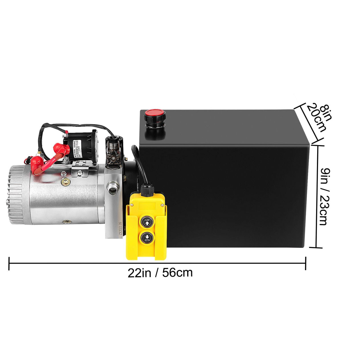 Hydraulic Pump Electric Hydraulic Pump 13 Quart Single Acting for Dump Trailer