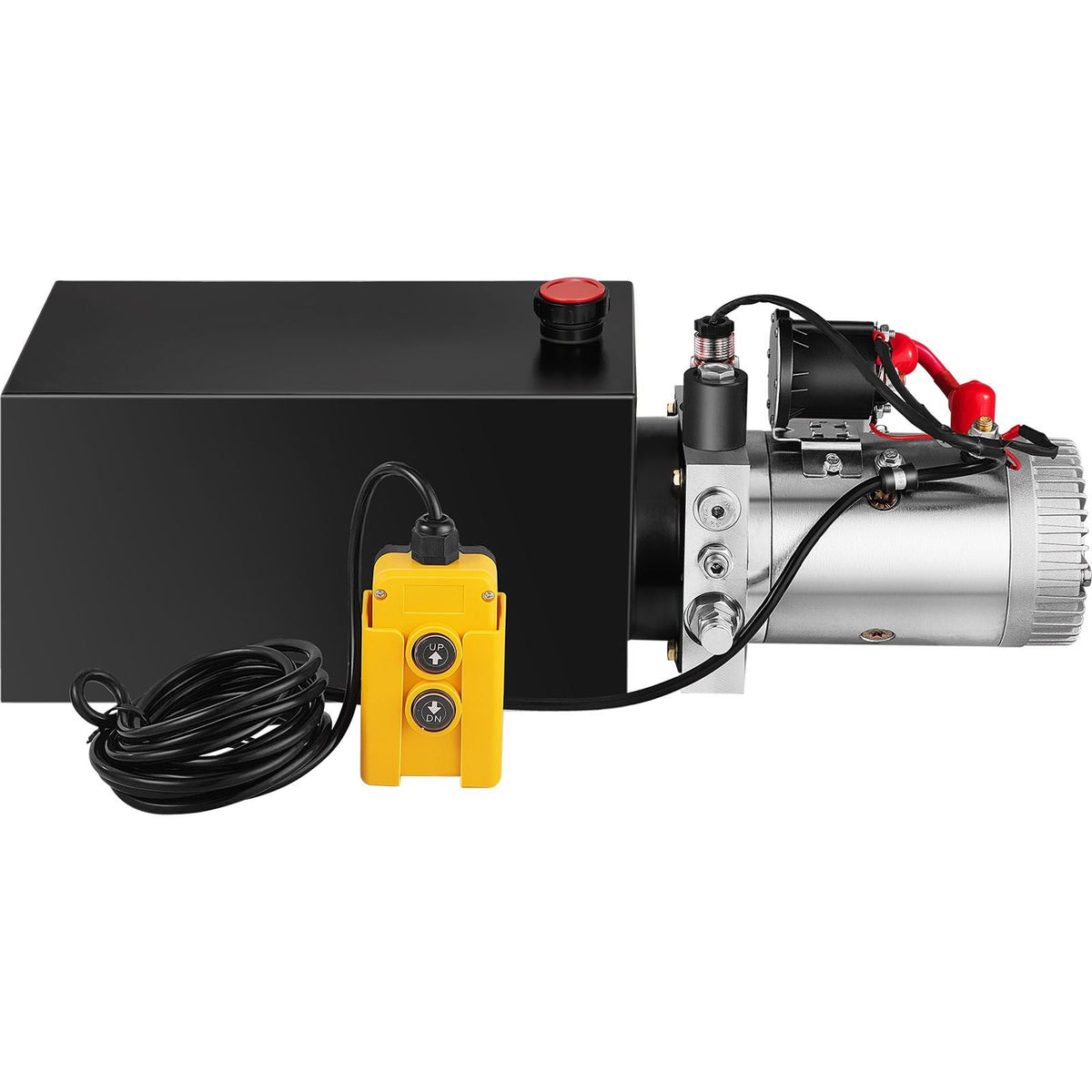 Hydraulic Pump Electric Hydraulic Pump Metal Reservoir 10 Quart Single Acting For Dump Trailer