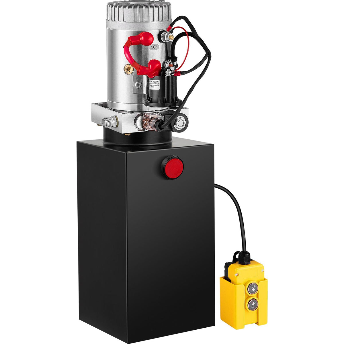 Hydraulic Pump Electric Hydraulic Pump Metal Reservoir 10 Quart Single Acting For Dump Trailer