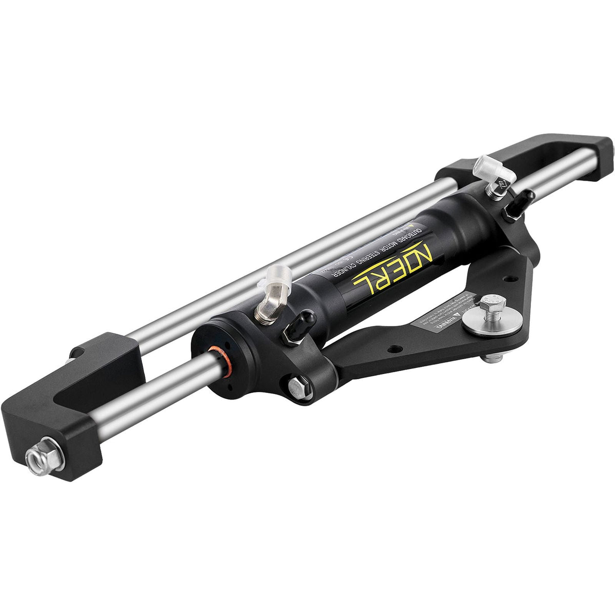 Hydraulic Steering Cylinder 300HP, Hydraulic Steering, Front Mount, Hydraulic Outboard Steering Cylinder for Marine Boat Steering System