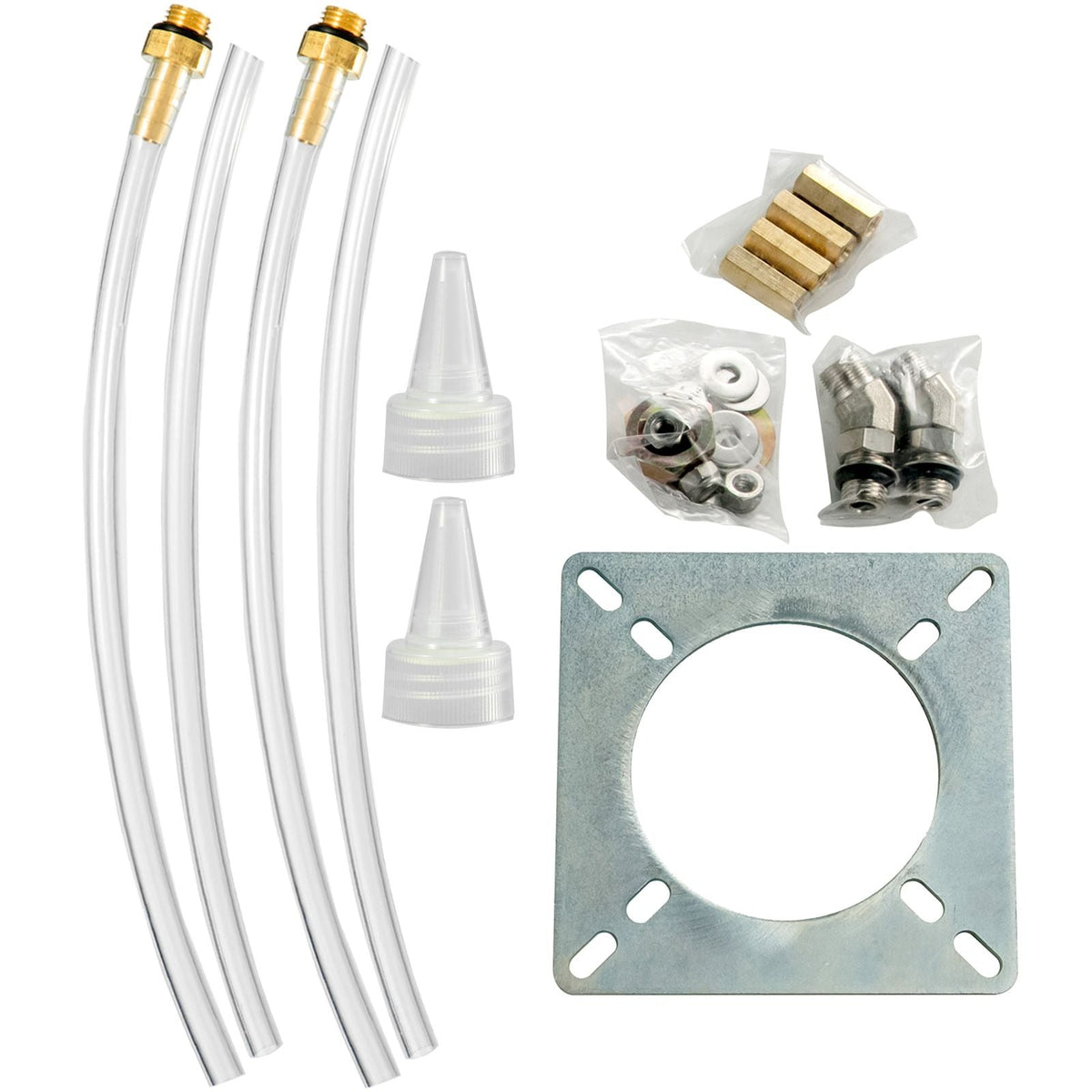 Hydraulic Steering Kit, 300HP Hydraulic Steering Compact Cylinder, Hydraulic Outboard Steering Kit with Helm Pump for Boat Marine Steering System