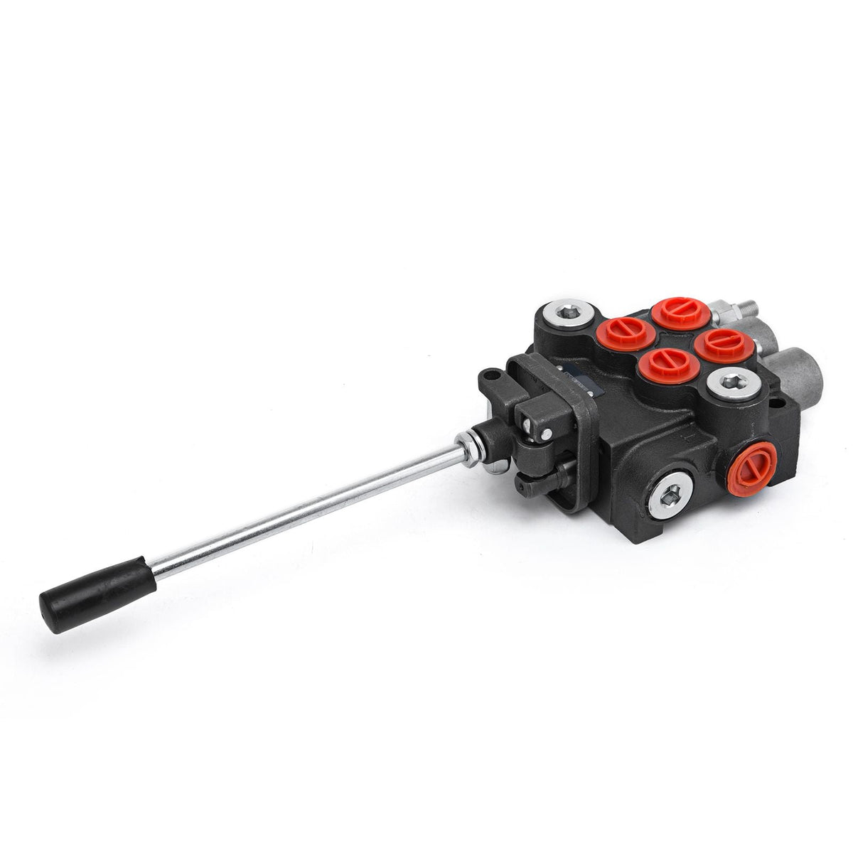 Hydraulic Valve 2 Spool Hydraulic Joystick Control Valve 11gpm Hydraulic Directional Control Valve Double Acting for Tractors Loaders Tanks