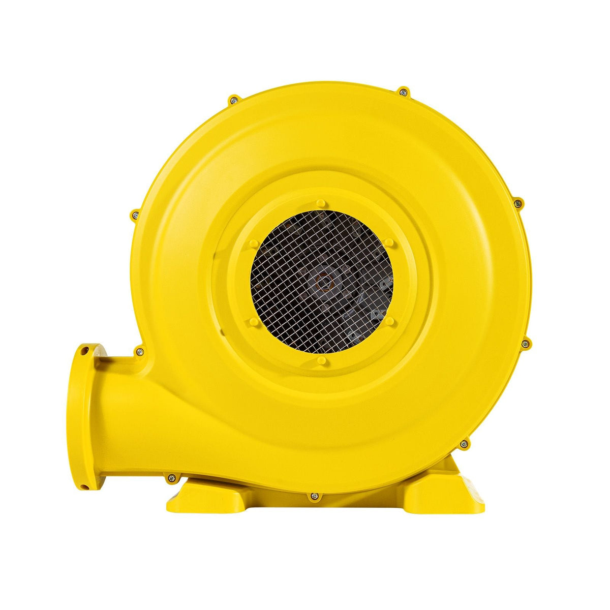 Inflatable Blower, 750W&950W, 1.3 HP Bounce House Blower, Pump Commercial Air Blower for Inflatables, 3300RPM Bouncy Castle Electric Air Blower Fan Perfect for Bounce House, Waterslides, Yellow