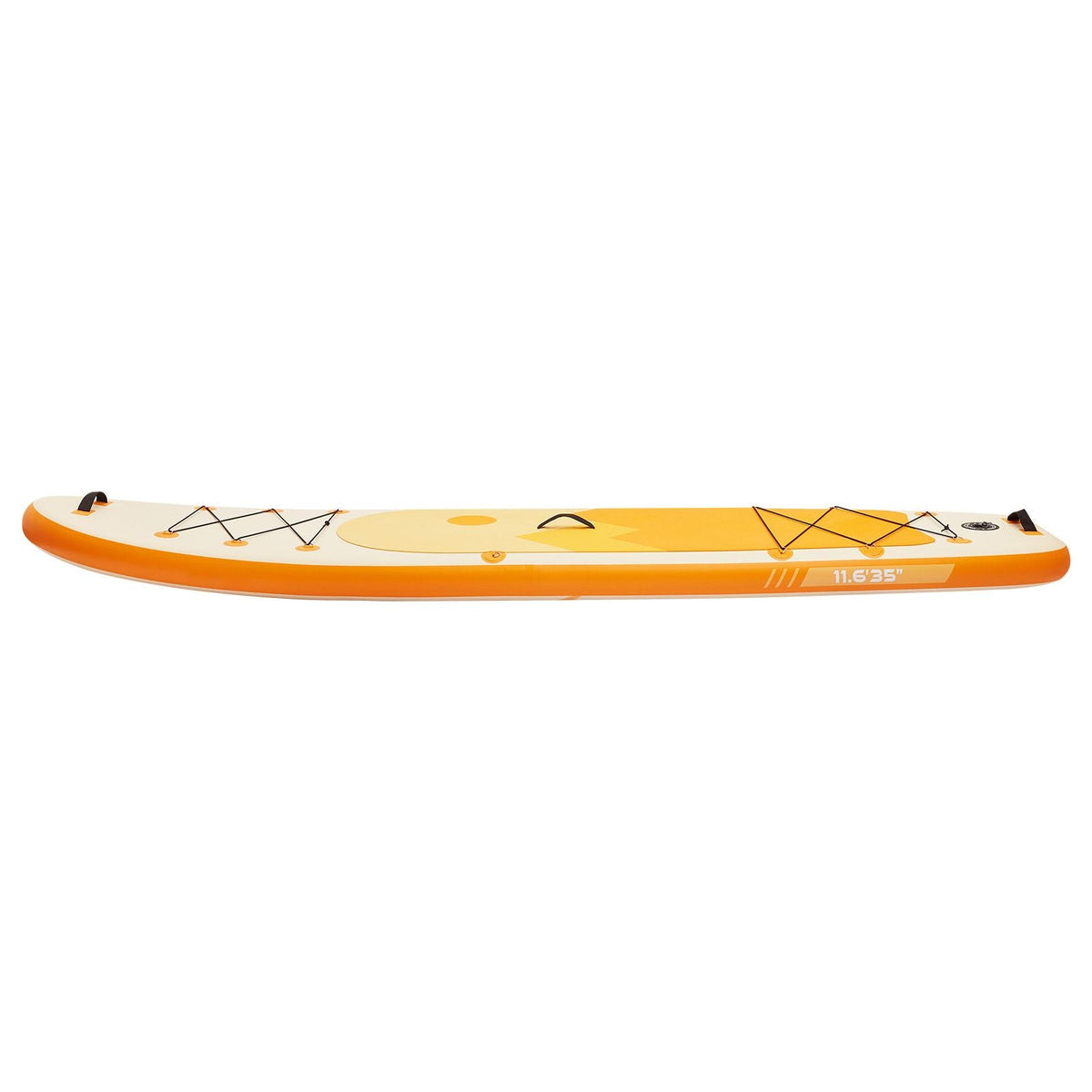 Inflatable Stand Up Paddle Board, 11.6' x 35" x 6" Wide Ultra-Light SUP Paddleboard, All Accessories Included, Pump, Paddle, Fin, Backpack, Ankle Leash, Strap, Non-slip Deck for Youth & Adults