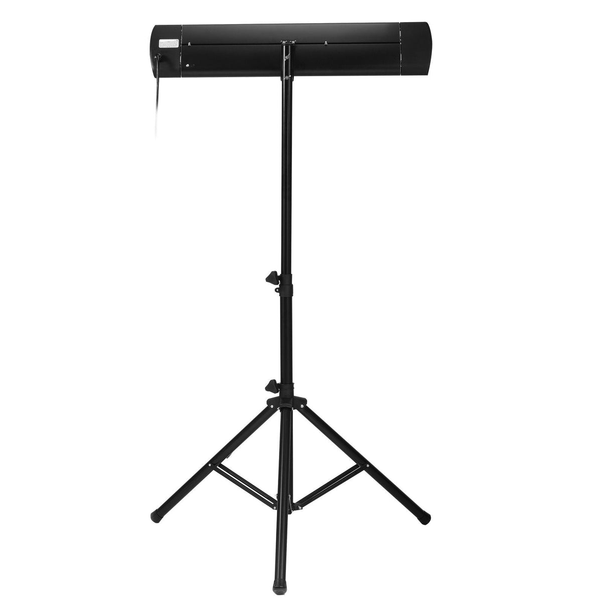 Infrared Heater, 1500W Remote Control Electric Space Heater, LED Screen Patio Heater w/ 3 Speeds & Timer, Outdoor/Outdoor for Porch,Dining Room,Studio, with Stand & Mount to Ceiling/Wall,24 in L
