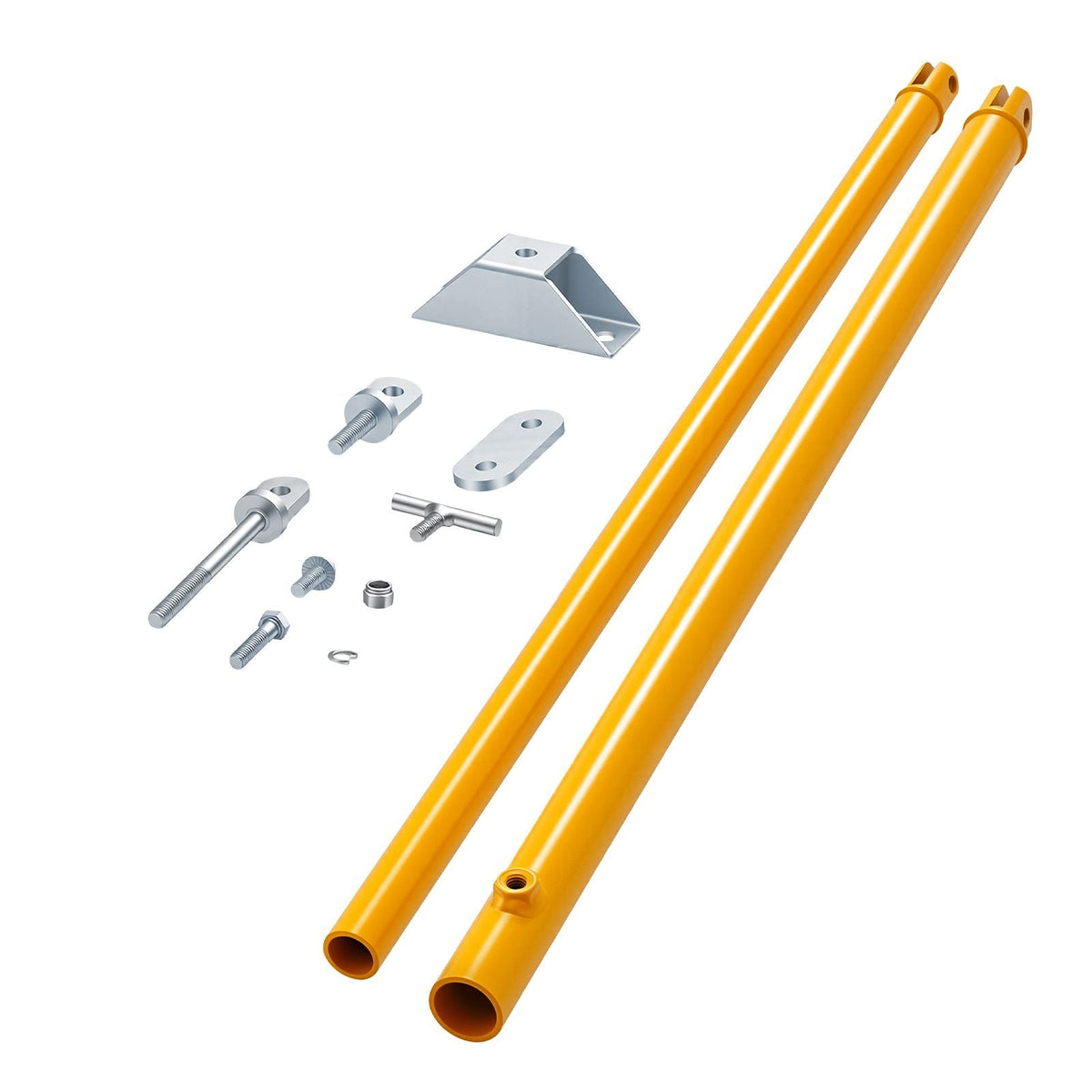 JT's Strong Arm Jack Stabilizer Kit 191025, Fits for 5th Wheel RV and Travel Trailer Kit, Fifth-Wheel Jack Stabilizer for Telescopic System, Reduces Chassis Movement, Easy Bolt-On Installation