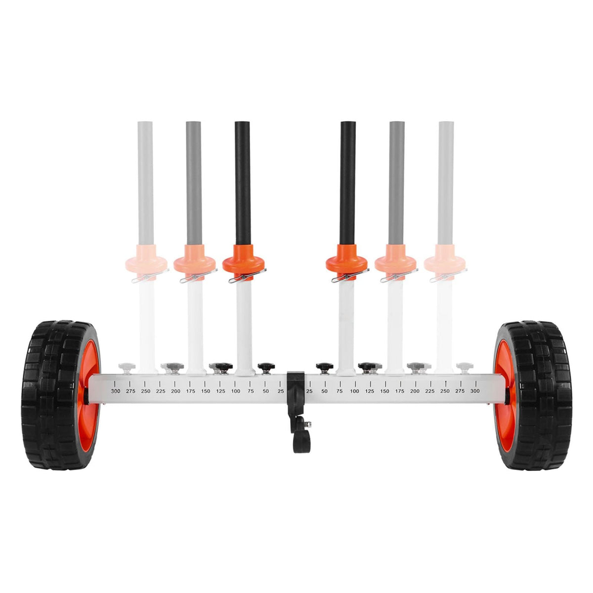 Kayak Cart, 230 lbs Load Capacity, Canoe Cart Dolly with 10-inch Solid PU Tires & Kickstand, Assembles & Disassembles Within Seconds, Paddle Board Trolley for Kayaks, Canoes, Paddleboards