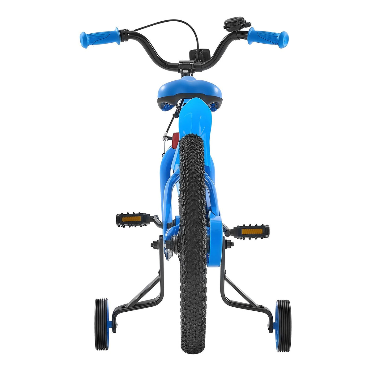 Kids Bike, 18 Inches BMX Style Children Bicycle, Rider Height 3.61 ft - 4.59 ft, Training Wheels Included, Sturdy and Easy to Assemble, Toddler Bike for Boys & Girls Learning to Ride, Blue