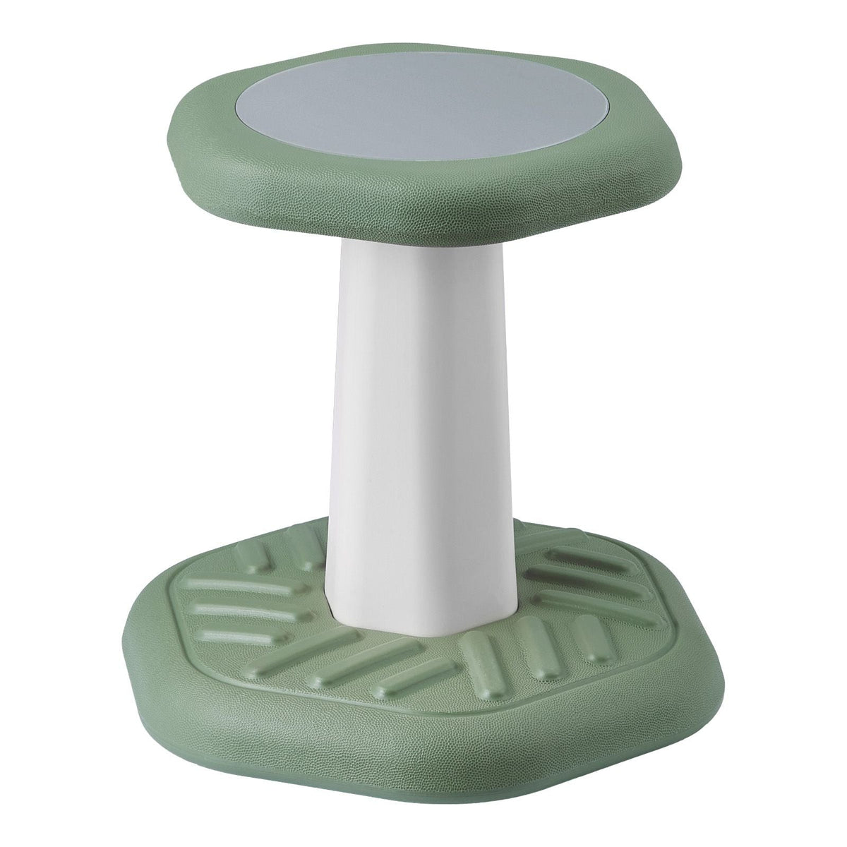 Kids Wobble Chair Active Chair with Sponge Cushion, Wobble Stool Improves Focus, Posture and Calm Children, Ideal for Schools and Preschools, Age 3-7, Green