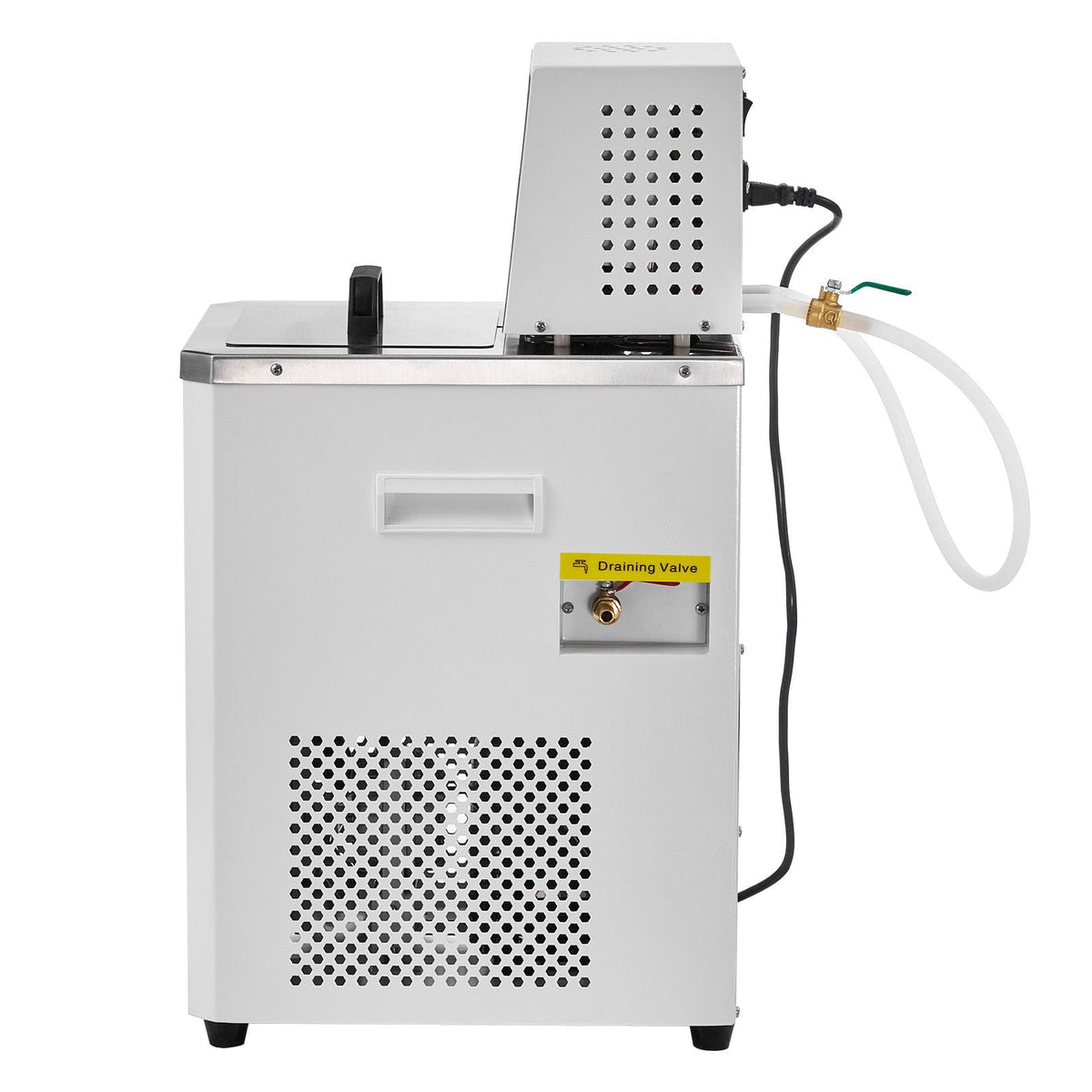 Laboratory Chiller Circulator, 6L Chiller Lab Low Temperature Cooling Liquid, -4 to 212 F Circulator Pump Chiller, LCD Display, 304 Stainless Steel Water Bath Recirculating Water Cooling Chiller