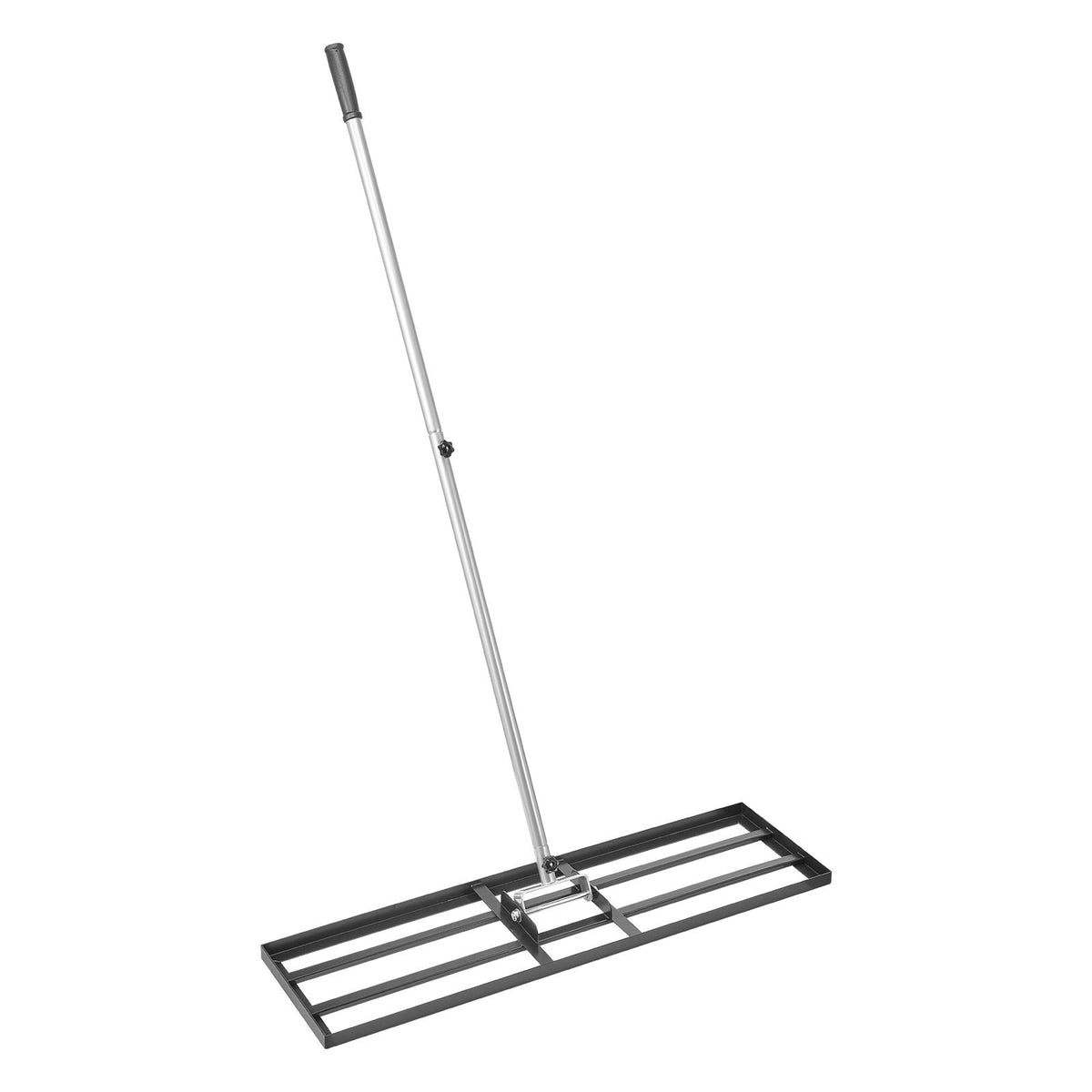 Lawn Leveling Rake, Lawn Leveler with 83.9 in Handle, 36x10 in Ground Plate, Rust-Resistant Carbon Steel Soil Leveler, 3 Heights Adjustable, Effort Saving Lawn Leveling Tool for Yard Golf Court