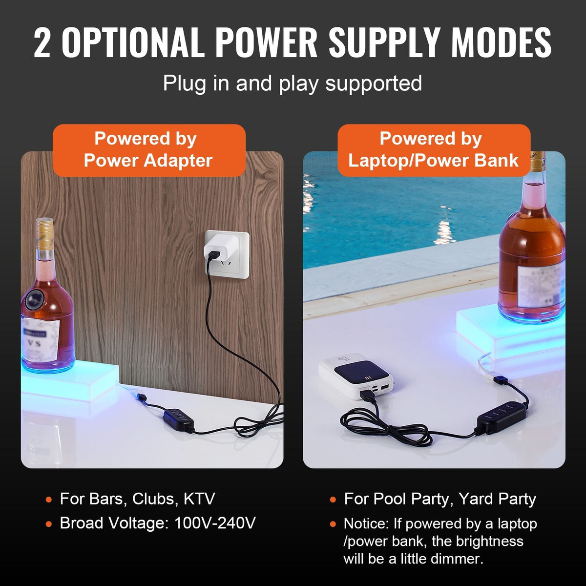 LED Lighted Liquor Bottle Display, 1 Tier 40 Inch Wall Mounted Whiskey Rack Stand, 1 Step Commercial Illuminated Home Bar Shelf, Acrylic Drinks lighting Shelves with RF Remote & App Control