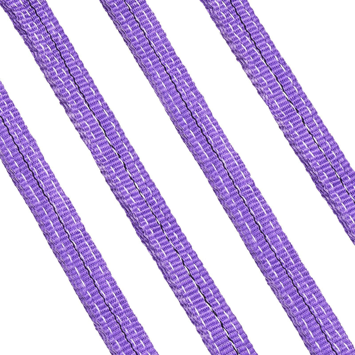 Lifting Sling Straps, 2Pcs Two-Leg Polyester Bridle Sling with Hooks, 4400LB Capacity, 5Ft Heavy Duty Rigging Strap, Thickened & Wear-Resistant Webbing Slings for Engines Cranes Hoists Truck