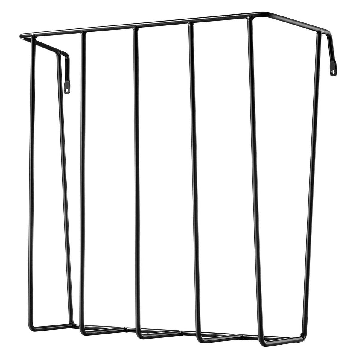 Livestock Hay Feeder, 24 Gallons Large Capacity, 2 Packs Heavy-Duty Steel Goat Hay Rack, 27'' Long Wall Mounted Horse Hay Holder, Multiple Sided Feeding Rack for Sheep Farm Indoor Outdoor