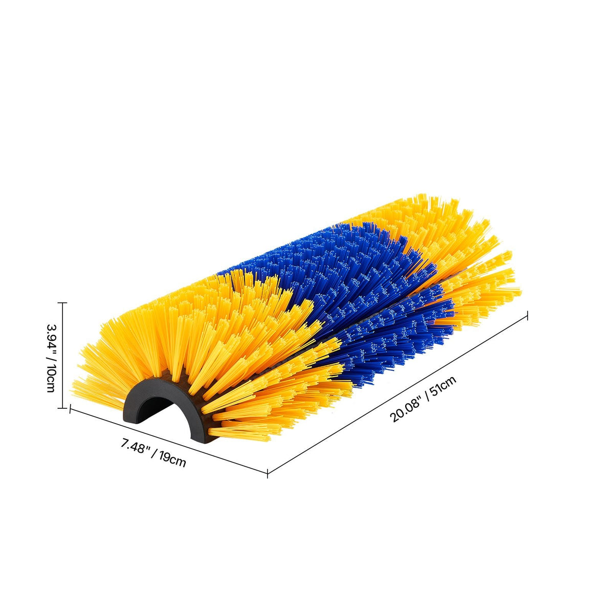 Livestock Scratching Brush, 3 Pcs Horse Brush with 6 Screws, 20 x 7.5 in Cow Scratcher, for Back Itch Relief & Keep Cleaning, Grooming & Scratching Post Brush for Horse, Pig, Cattle Supplies