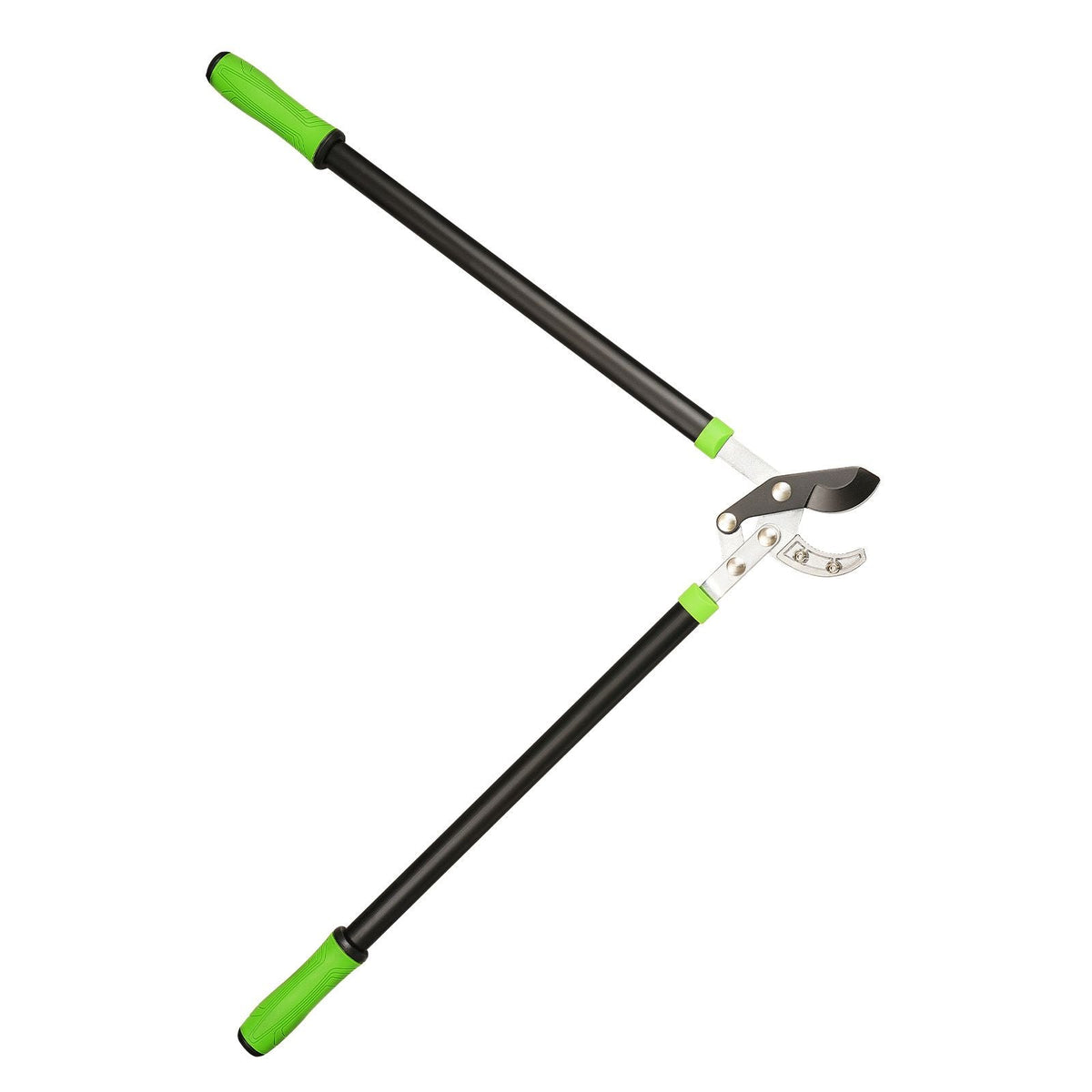 Loppers for Tree Trimming, 32 inch Garden Anvil Trimmer with Compound Action, Sharp Steel Blade, Heavy Duty Tree Branch Cutter Up to 2 inch Dia Cut Capacity, Ergonomically Designed Handles